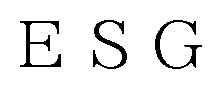 ESG 商願2025-006886の商標見本