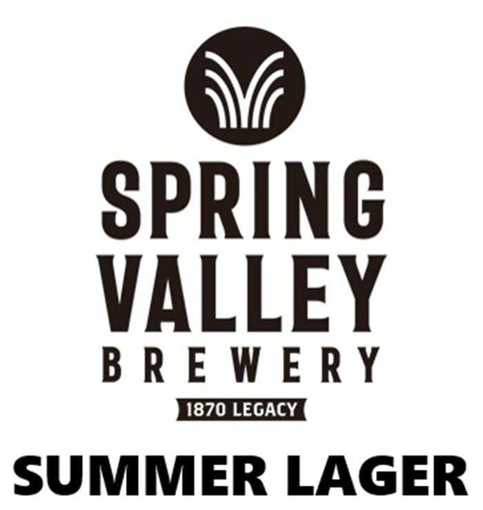 SPRING VALLEY BREWERY LEGACY SUMMER LAGER 商願2025-009669の商標見本