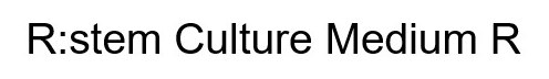 R:stem Culture Medium R 商願2025-010476の商標見本