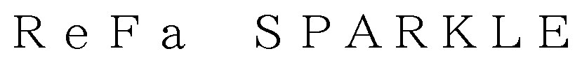 ReFa SPARKLE 商願2025-010795の商標見本