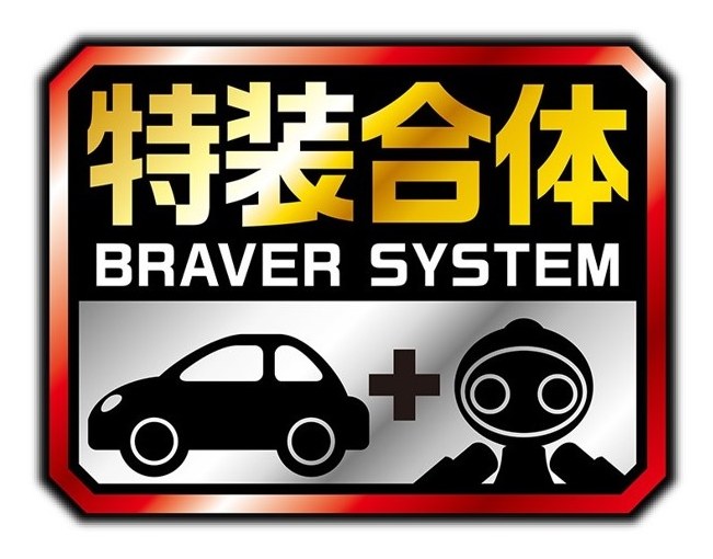 特装合体 BRAVER SYSTEM 商願2025-014651の商標見本
