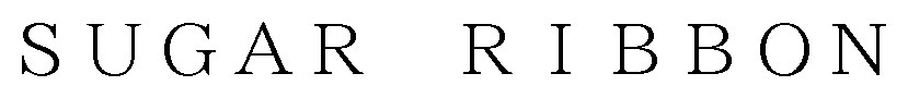 SUGAR RIBBON 商願2025-017585の商標見本