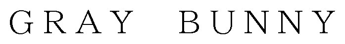 GRAY BUNNY 商願2025-017586の商標見本