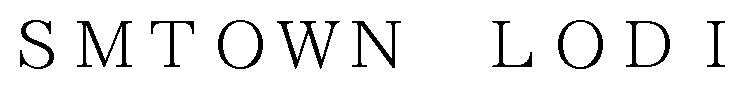 SMTOWN LODI 商願2025-018975の商標見本