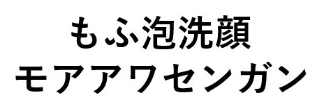 もふ泡洗顔 モアアワセンガン 商願2025-019121の商標見本