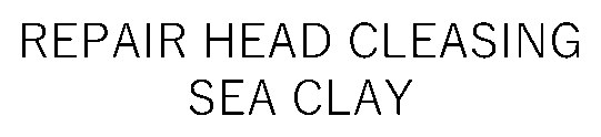 REPAIR HEAD CLEASING SEA CLAY 商願2025-024681の商標見本