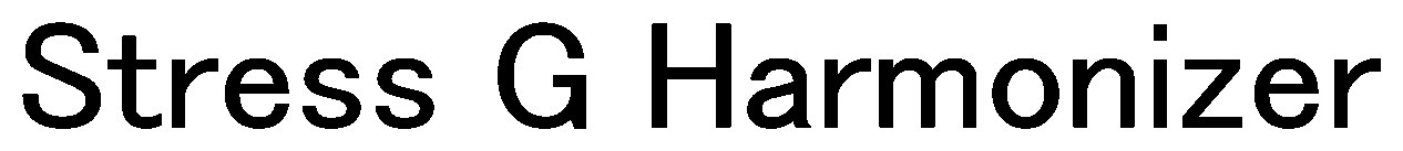 Stress G Harmonizer 商願2025-027198の商標見本