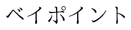 ベイポイント 商願2025-029535の商標見本