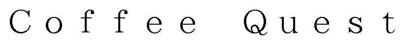 Coffee Quest 商願2025-030680の商標見本