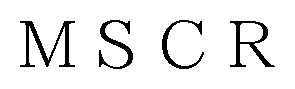 MSCR 商願2025-032842の商標見本