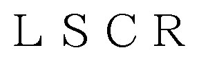 LSCR 商願2025-032843の商標見本