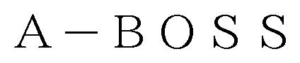 A-BOSS 商願2025-033057の商標見本
