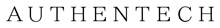 AUTHENTECH 商願2025-036989の商標見本