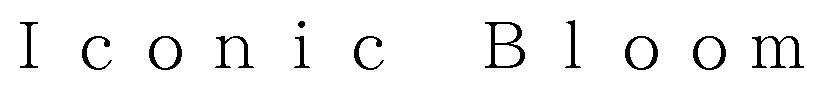lconic Bloom 商願2025-039306の商標見本