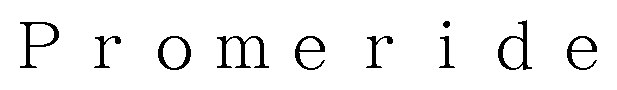 Promeride 商願2025-040390の商標見本