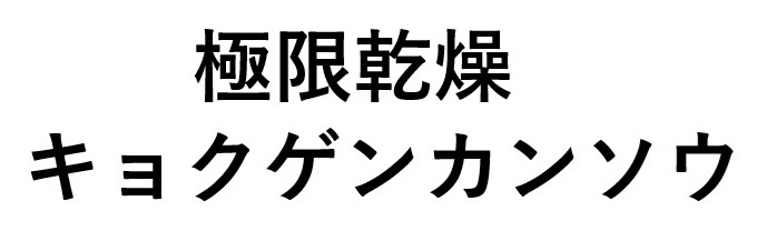 極限乾燥 キョクゲンカンソウ 商願2025-046220の商標見本