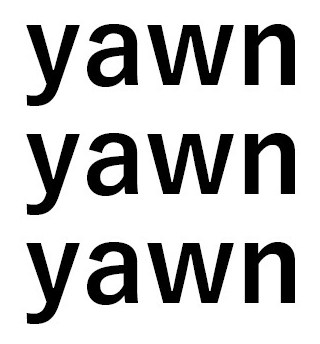 yawn yawn yawn 商願2025-046898の商標見本