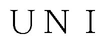 UNI 商願2025-053328の商標見本