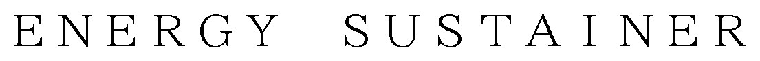 ENERGY SUSTAINER 商願2025-063241の商標見本