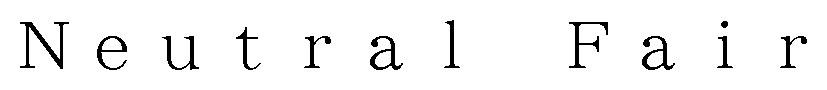 ヹ NeutralFai 商願2025-063288の商標見本