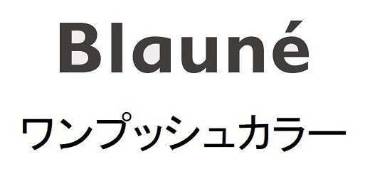 Blaune ワンプッシュカラー 商願2025-065992の商標見本