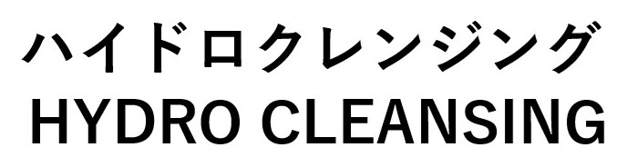ハイドロクレンジング HYDRO CLEANSING 商願2025-068009の商標見本