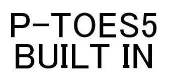 P-TOES5 BUILT IN 商願2025-072765の商標見本