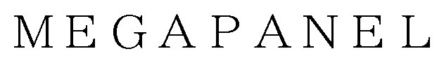 MEGAPANEL 商願2025-073437の商標見本