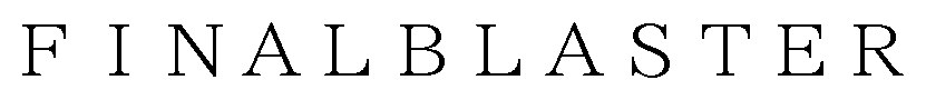 FINALBLASTER 商願2025-073457の商標見本