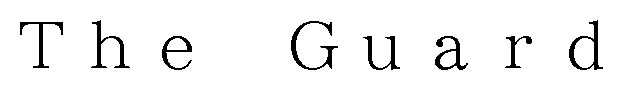 The Guard 商願2025-074407の商標見本