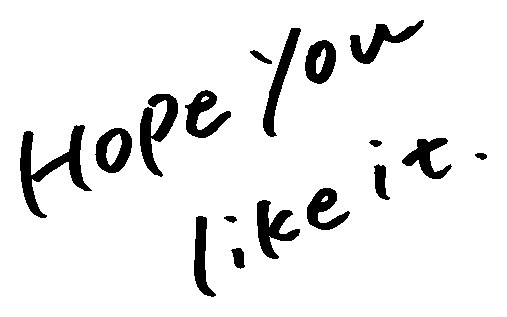 Hope on likeit 商願2025-076996の商標見本