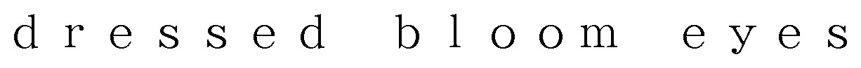 ssed bloom dre e y e S 商願2025-077444の商標見本