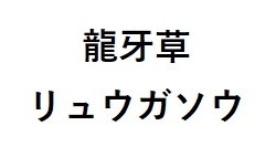 龍牙草 リュウガソウ 商願2025-087878の商標見本