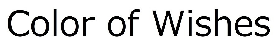Color of Wishes 商願2025-090868の商標見本