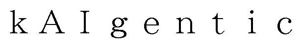 kAlgentic 商願2025-091343の商標見本