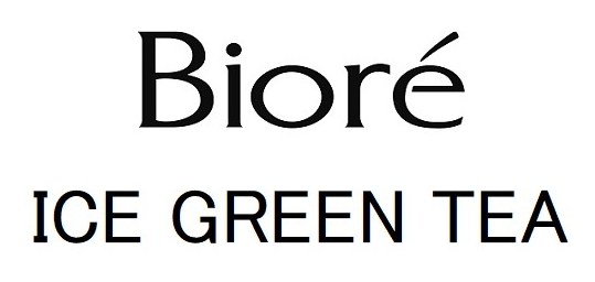Bioré ICE GREEN TEA 商願2025-094288の商標見本