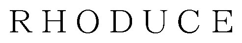 RHODUCE 商願2025-095344の商標見本