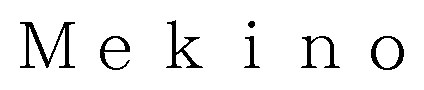 Mekino 商願2025-096227の商標見本