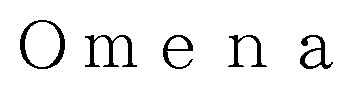Om e n a 商願2025-096677の商標見本