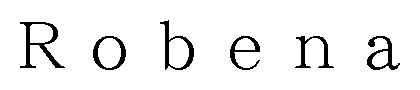 Robena 商願2025-096708の商標見本