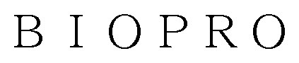 BIOPRO 商願2025-097077の商標見本