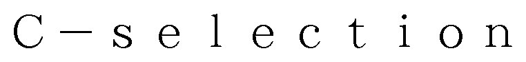 C-selection 商願2025-097907の商標見本