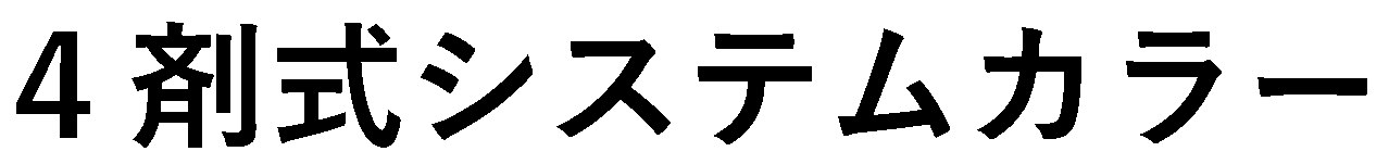 4斉式システムカラー 商願2025-099449の商標見本
