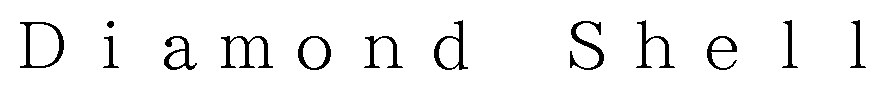Diamond Shell 商願2025-101225の商標見本