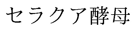 セラクア酵母 商願2025-101671の商標見本