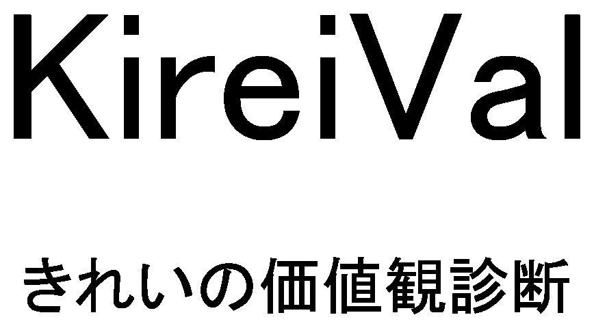 Kireival きれいの価値観診断 商願2025-103996の商標見本