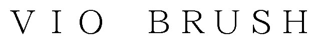 VIO BRUSH 商願2025-104057の商標見本