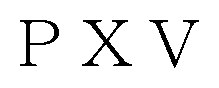PXV 商願2025-104157の商標見本