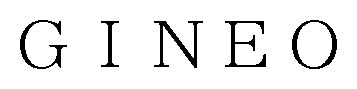 GINEO 商願2025-104725の商標見本
