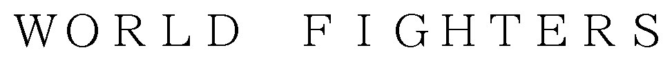 WORLD FIGHTERS 商願2025-105418の商標見本
